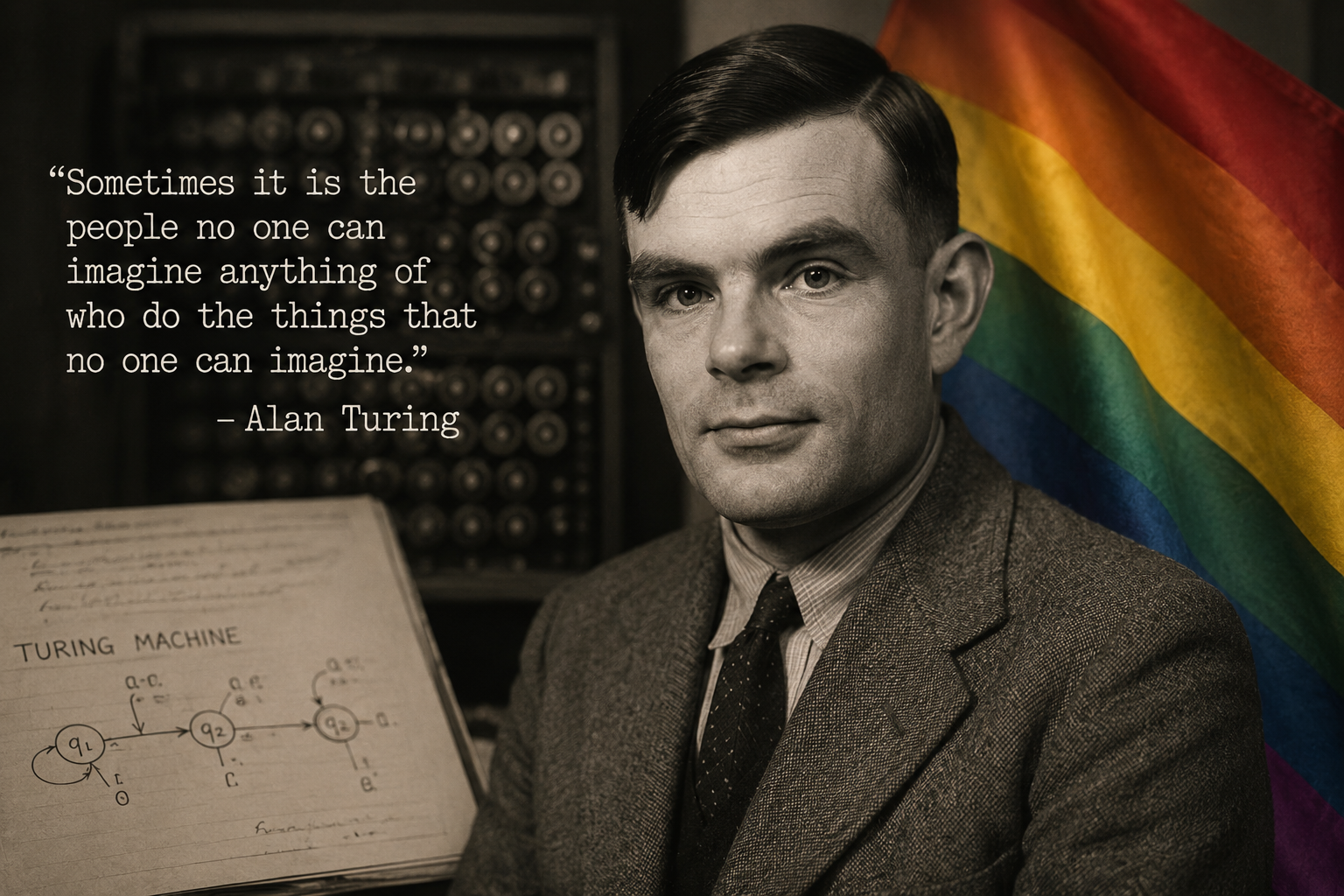 A Queer Man Invented the Future